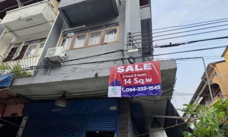ขายอาคารพาณิชย์ / สำนักงาน - ขายถูก! ตึกแถวตลาดห้วยขวาง3.5ชั้น หลังมุม ตรงข้ามห้วยขวางเทอร์เรซ ใกล้Mrtุ600เมตร ขนาด14ตร.ว.