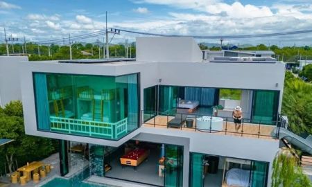 ขาย-ให้เช่าบ้าน - ขาย/ให้เช่า บ้าน Pool Villa หัวหิน 100 ตรว. ขนาด 4 ห้องนอน 4 ห้องน้ำ วิวภูเขา ห่างทะเล 5-10 นาที