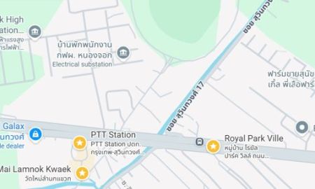 ขายบ้าน - ขายบ้านเดี่ยว 2 ชั้น 80 ตร.วา พื้นที่ใช้สอย 200 ตร.เมตร 4 ห้องนอน 3 ห้องน้ำ หมู่บ้านโรยัลปาร์ควิลล์ ถนนสุวินทวงศ์ 44
