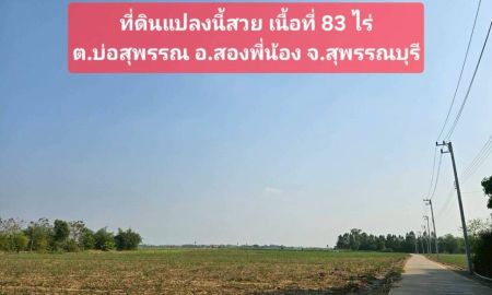 ขายที่ดิน - ขายที่ดินเปล่า 83 ไร่ อ.สองพี่น้อง จ.สุพรรณบุรี