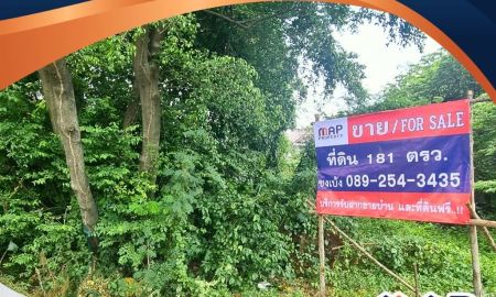 ขายที่ดิน - ที่ดินสวย ซอยบางแวก 91 เนี้อที่ 181 ตารางวา ทำเลน่าสร้างบ้าน/ลงทุน