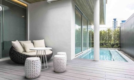 ให้เช่าบ้าน - ให้เช่า Modern Luxury Pool Villa ใกล้ทะเล นาจอมเทียน เดินถึงทะเลเพียง 3 นาที!