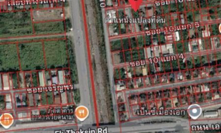 ขายที่ดิน - ขายที่ดินเปล่า 1 งาน ที่ดิน ใกล้รถไฟฟ้า สถานีหลักหก เพียง 450 เมตร พหลโยธิน 87 ซอย 10 แยก 6 ตำบลประชาธิปัตย์ อำเภอธัญบุรี ปทุมธานี