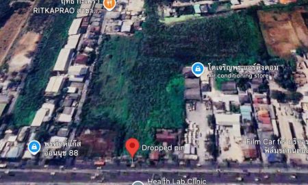 ขายที่ดิน - ขายที่ดิน 6 ไร่ ติดถนนใหญ่ อ่อนนุช 88 ใกล้ทางด่วน , ARL สถานีบ้านทับช้าง