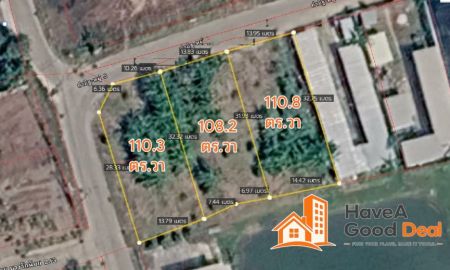 ขายที่ดิน - ที่ดิน 110 ตร.วา ท่าอิฐ-หมู่ 5 บางรักน้อย ราชพฤกษ์