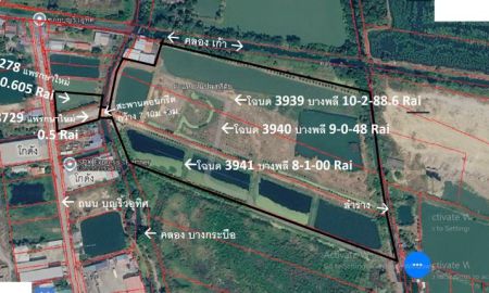ขายที่ดิน - ขายที่ดิน29 ไร่เศษ พื้นที่สีเหลือง สมุทรปราการ อ.บางพลี ติด อ.เมือง โรงงาน โกดัง ได้ อนาคตดีโอกาสสูง ใกล้หรือติดถ.แพรกษาส่วนต่อขยายตามผังเมืองปัจจุบัน