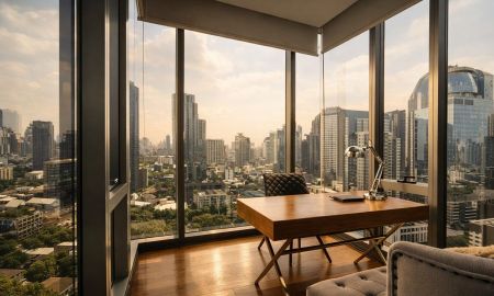 ขายคอนโด - HOT SALE ลดแรงสุดในตึก! ขายคอนโดหรู Ashton Morph 38 (ชั้น 22) ห้องมุมพิเศษ Sky Corner Window วิวทองหล่อพาโนรามา
