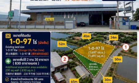 ขายโรงงาน / โกดัง - ขายโรงงานในพื้นที่แหล่งอุตสาหกรรม ขยายที่ดินเพิ่มได้