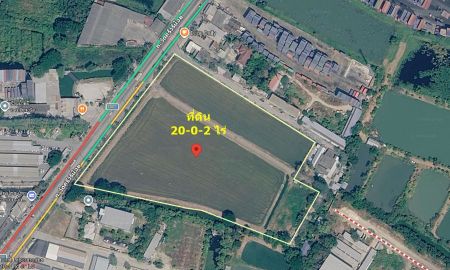 ขายที่ดิน - ขายใกล้เคียงราคาประเมิน ข้าง สนามบิน สุวรรณภูมิ ติดถนน ศรีวารีน้อย แปลงมุม ติดถนน 2 ด้าน ที่ดิน 20- 0- 2 ไร่