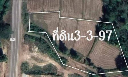 ขายที่ดิน - ขายที่(นา)ดินโฉนดแท้ (นส.4จ) ติดถนน ราคาถูกกว่าประเมิน