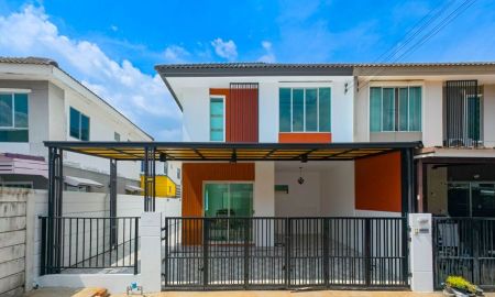 ขายทาวน์เฮาส์ - รีโนเวทใหม่สไตล์ Minimal Modern พฤกษาวิลล์ 55/2 สุเหร่าคลองหนึ่ง 15 หทัยราษฎร์ กีบหมู แปลงมุม 23 ตรว.