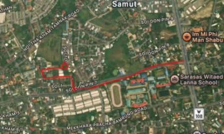 ขายที่ดิน - ขายที่ดินตำบลแม่เหียะในหมู่บ้านลานดาวพร้อมโอน