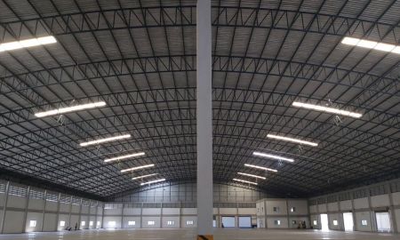 ให้เช่าโรงงาน / โกดัง - ให้เช่าโกดัโซนวัดลาดหวาย เป็นโกดังยกพื้นสูง ถนนคอนกรีต มีลาดจอดรถ พื้นที่ขนาด 6,300 ตารางเมตร