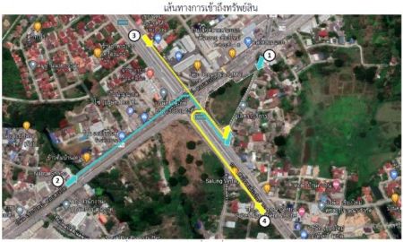 ขายที่ดิน - ที่ดินแปลงใหญ่ระดับพรีเมียม 6 ไร่ 83.4 ตารางวา (รวม 2,483.4 ตารางวา)