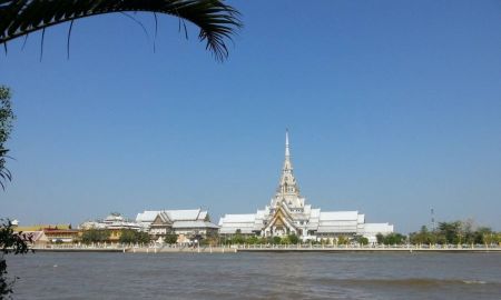 ขายที่ดิน - แบ่งขายที่ดินสวยมาก ติดแม่น้ำบางปะกง ตำบลบางตีนเป็ด อำเภอเมือง จังหวัดฉะเชิงเทรา
