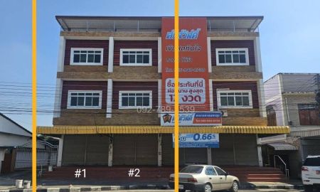 ให้เช่าอาคารพาณิชย์ / สำนักงาน - ให้เช่าตึกแถวกำแพงเพชร 3 ชั้น ใจกลางตลาดนครชุม
