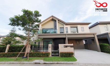 ให้เช่าบ้าน - ให้เช่าบ้านเดี่ยวหรู บางกอก บูเลอวาร์ด สาทร-ปิ่นเกล้า หลังมุม ติดสวน พร้อม EV Charger