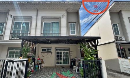 ขายทาวน์เฮาส์ - ขายถูก ทาวน์โฮม18ตรว. หลังมุม ม.กัสโต้ ราชพฤกษ์-พระราม5 ต่อเติมครบ จัดกู้ฟรี