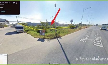 ขายที่ดิน - ขายที่ดินผังสีม่วง ทำเลศักยภาพสูง ติดคลองส่งน้ำสุวรรณภูมิ ตำบลบางปลา อำเภอบางพลี จังหวัดสมุทรปราการ