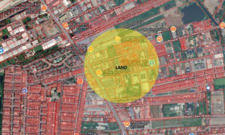 ขายที่ดิน - ขายที่ดินเปล่า นวลจันทร์ ซอย 36 เดินทางเข้า-ออกสะดวก