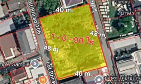 ขายที่ดิน - ขายที่ดินเปล่าถมแล้ว 1-0-90 ไร่ ถนนลาดพร้าว ซอย 106 แยก 1 แขวงพลับพลา เขตวังทองหลาง กรุงเทพๆ