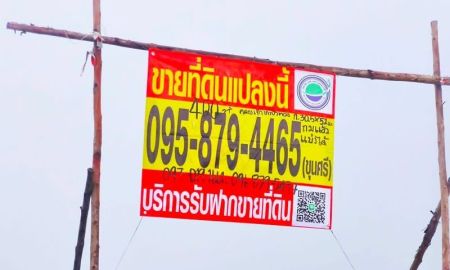 ขายที่ดิน - ขายที่ดินนนทบุรีใกล้วัดคลองเจ๊กราคาถูกทำเลดีมาก