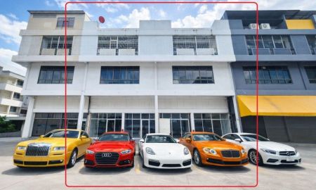 ให้เช่าอาคารพาณิชย์ / สำนักงาน - ใกล้พระราม9 ติดม.รามคำแหง ให้เช่าอาคารพาณิชย์ 4 คูหา 4 ชั้น 4 นอน 4 น้ำ 72ตร.วา. 1000ตร.ม. อินดอร์สเตเดียม หัวหมาก 600 ม.