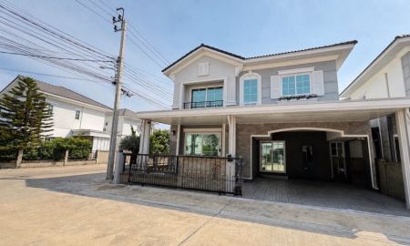 ให้เช่าบ้าน - ให้เช่า บ้านหลังมุม โกลเด้น นีโอ 2 รามอินทรา วงแหวน ใกล้ทางด่วนจตุโชติ พร้อม EV Charger และ Solar Cell