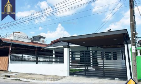 ขายบ้าน - ขายบ้านชั้นเดียว สุขใจวิลเลจ ซอย สุวินทวงศ์ 35 มีนบุรี ตกแต่งรีโนเวทใหม่พร้อมเฟอร์ฯ
