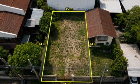 ขายที่ดิน - ขายที่ดินพร้อมสิ่งปลูกสร้าง 100 ตร.ว. เพียง 20 ล้านบาท แปลงสวย ใกล้ MRT