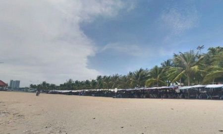 ขายที่ดิน - ขายที่ดินเปล่าแปลงสวย ทำเลดี ติดชายหาดบ้านอำเภอ สัตหีบ ชลบุรี FP-L02136