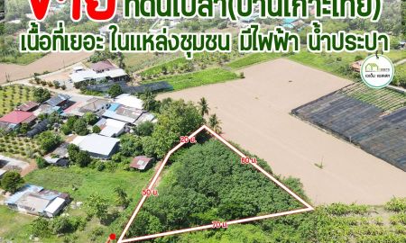ขายที่ดิน - ที่ดินใช้ทำบ้านสวนหรือประโยชน์ต่างๆได้ทันที โฉนดพร้อมโอน