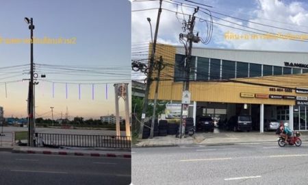 ขายที่ดิน - ขายที่ดินพร้อมตึก 3 ชั้นครึ่ง เนื้อที่ 116.2 ตารางวา สุขาภิบาล5 ใกล้ห้าแยกวัชรพล