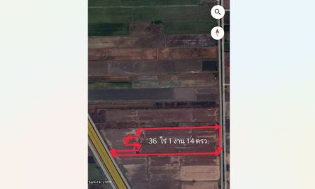 ขายที่ดิน - ขายที่ดินคลองสาม คลองหลวง ปทุมธานี แปลงใหญ่ 36 ไร่เศษ ผังสีชมพู ใกล้วัดพระธรรมกาย
