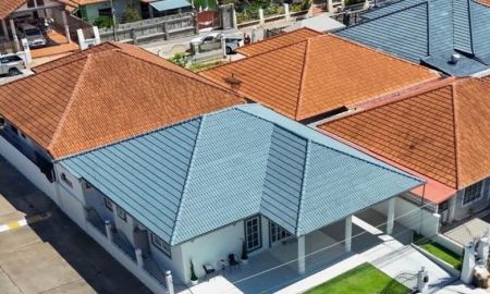 ขายบ้าน - บ้านเดี่ยวหลังมุม 256 ตรม.3 ห้องนออ หมู่บ้านเอกมงคล 4/1 เขาตาโล สำหรับขาย