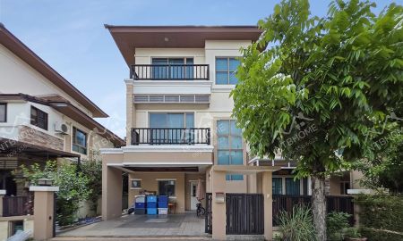 ขายบ้าน - บ้านเดี่ยว 3 ชั้น นนทรี รีเจ้นท์ ราชพฤกษ์ ทำเลดี ถนนเมนโครงการ ติดถนนใหญ่ราชพฤกษ์
