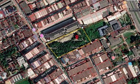 ขายที่ดิน - ขายที่ดิน ซอยพิบูลสงคราม 21 อำเภอเมือง นนทบุรี เนื้อที่ 774.2 ตร.ว. ถมแล้ว