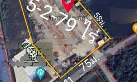 ขายที่ดิน - ที่ดินซอยกระทุ่มล้ม11 เนื้อที่5ไร่ครึ่ง เหมาะทำโกดัง