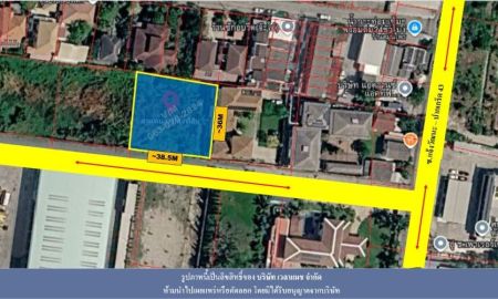 ขายที่ดิน - ขายที่ดิน ซอย แจ้งวัฒนะ-ปากเกร็ด 43 เขตปากเกร็ด จังหวัด นนทบุรี ทิศใต้ เนื้อที่ 346.7 ตารางวา