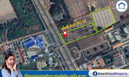 ขายที่ดิน - ขายที่ดินติดถนนพหลโยธิน ราคาคุ้มค่า ตรงข้ามศูนย์ราชการ ต.ศรีถ้อย อ.แม่ใจ จ.พะเยา
