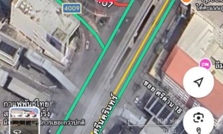 ให้เช่าที่ดิน - ให้เช่าที่ดินติดถนนแบริ่ง 107 ติดถนนเนื้อที่ 316 ตรว พร้อมเช่า