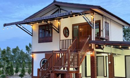 ขายบ้าน - บ้านสวน ร่มรื่น มีเพื่อนบ้าน เนื้อที่ 5 ไร่ 5 ห้องนอน 2 ห้องน้ำ 1 ห้องครัว