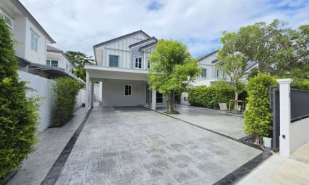 ให้เช่าบ้าน - ให้เช่าบ้านเดี่ยว2ชั้น Villaggio 3 ศรีนครินทร์-บางนา ไม่เคยเข้าอยู่ บ้านพึ่งตกแต่งเสร็จ