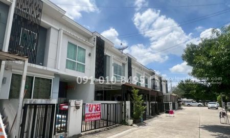 ขายทาวน์เฮาส์ - ขายทาวน์เฮ้าส์บางบัวทอง นนทบุรี หมู่บ้านพฤกษาไพร์ม สถานีรถไฟฟ้าบางพลู-ราชพฤกษ์ พื้นที่ 17.8 ตรว. ใกล้ MRTบางพลู ขายขาดทุนต่ำกว่าราคาซื้อจากโครงการ
