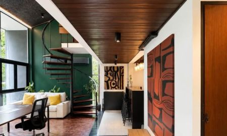 ให้เช่าอาคารพาณิชย์ / สำนักงาน - ให้เช่า Duplex Office วิวสวนส่วนตัว ใจกลางอารีย์ (Tropicana Court) โปรฯ พิเศษ 85,000.-/เดือน!