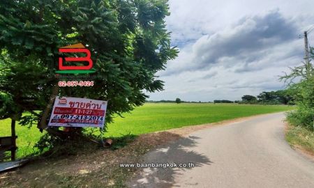 ขายที่ดิน - ที่ดินเปล่า ถนนเลียบคลองหางบางศาลา เนื้อที่ 11-1-27.7 ไร่ ใกล้วัดชัยสิทธาราม ตำบลจรเข้ร้อง อำเภอไชโย จังหวัดอ่างทอง