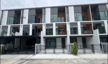ให้เช่าทาวน์เฮาส์ - ให้เช่าทาวน์โฮม 3 ชั้น บ้านกลางเมือง นอร์ธ ราชพฤกษ์ ใกล้MRTสายสีม่วง สถานีบางรักน้อย ท่าอิฐ