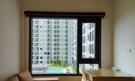 ขายคอนโด - ขายห้องสตูดิโอ The Livin Ramkhamhaeng ขนาด 22.94 ตรม. ชั้น 10 สวยสุดๆ ระเบียงทิศเหนือ เฟอร์นิเจอร์ครบ ได้ทุกอย่างในรูป ฟรีค่าโอน ส่วนกลางจัดเต็ม