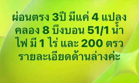 ขายที่ดิน - จองแปลง 1 ว่าง แปลง 2,3,4 ผ่อนไม่มีดอก น้ำ ไฟ มีแล้ว ขอมิเตอร์ได้เลย
