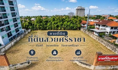 ขายที่ดิน - ขายที่ดินฝั่งทะเลใจกลางเมืองศรีราชา 1 ไร่ ซอยสุขุมวิท48 ใกล้หาด400เมตร ต.สุรศักดิ์ จ.ชลบุรี